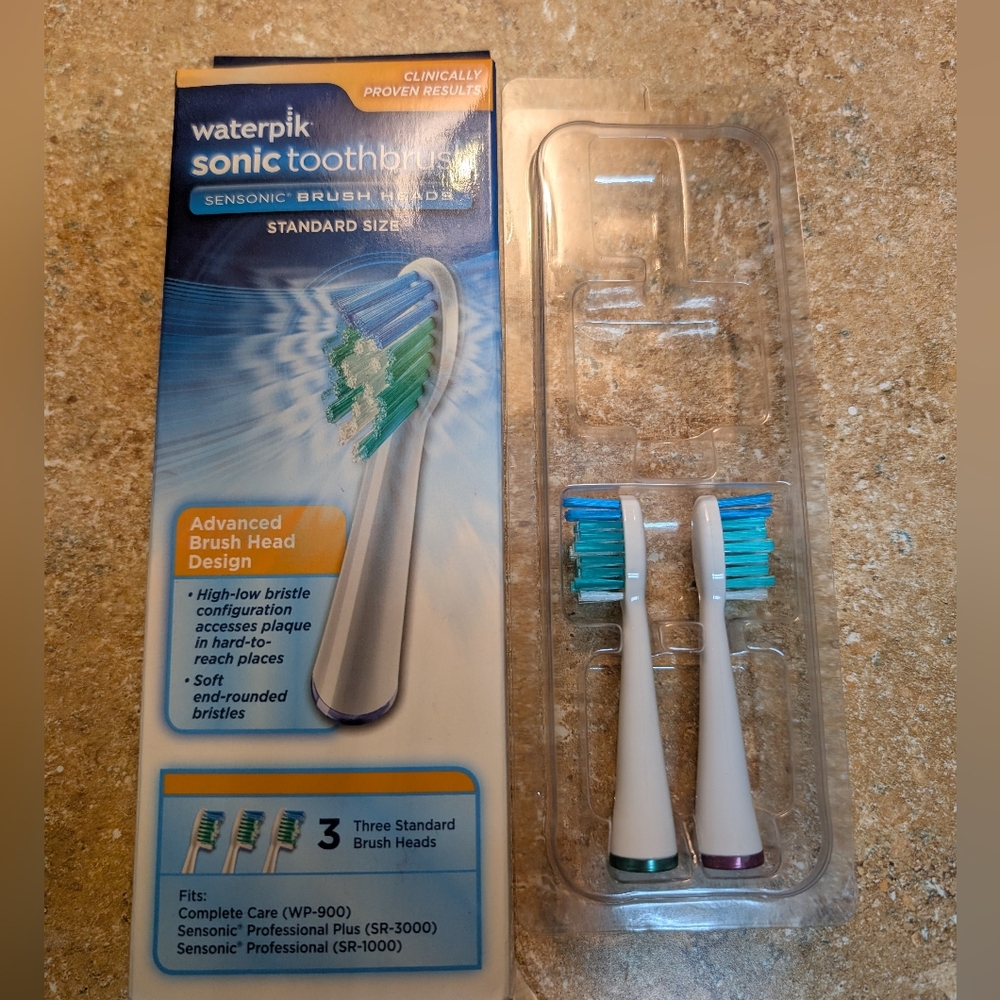 New SenSonic Toothbrush Replacement Heads